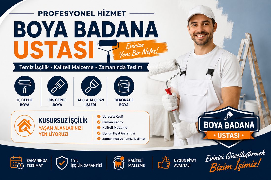 Teleferik boya badana ustası – profesyonel boyacı